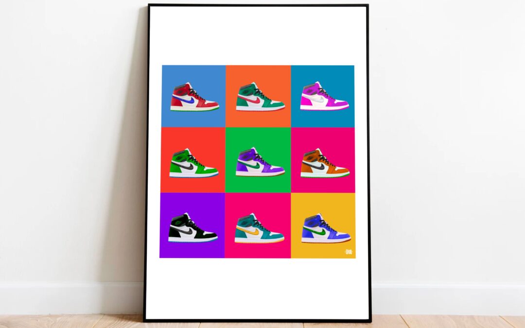 Les Sneakers comme Œuvres d’Art : Quand la Mode Rencontre la Créativité